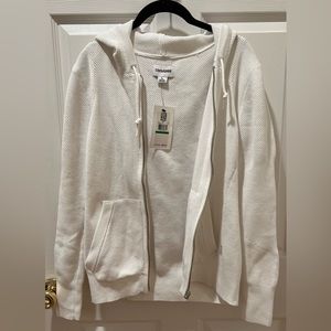 Never worn. Converse zip up hoodie. Size L.